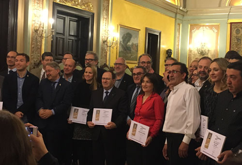 Metalic recoge el Premio por su trabajo solidario, empresa solidaria 2017