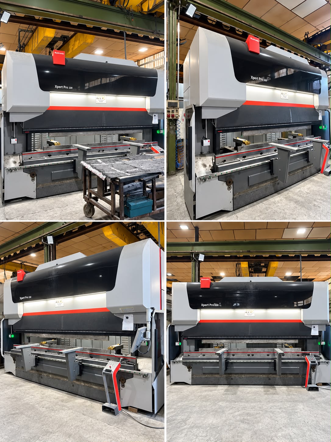 Prensa plegadora cnc/nc BYSTRONIC Xpert Pro 320/4100.